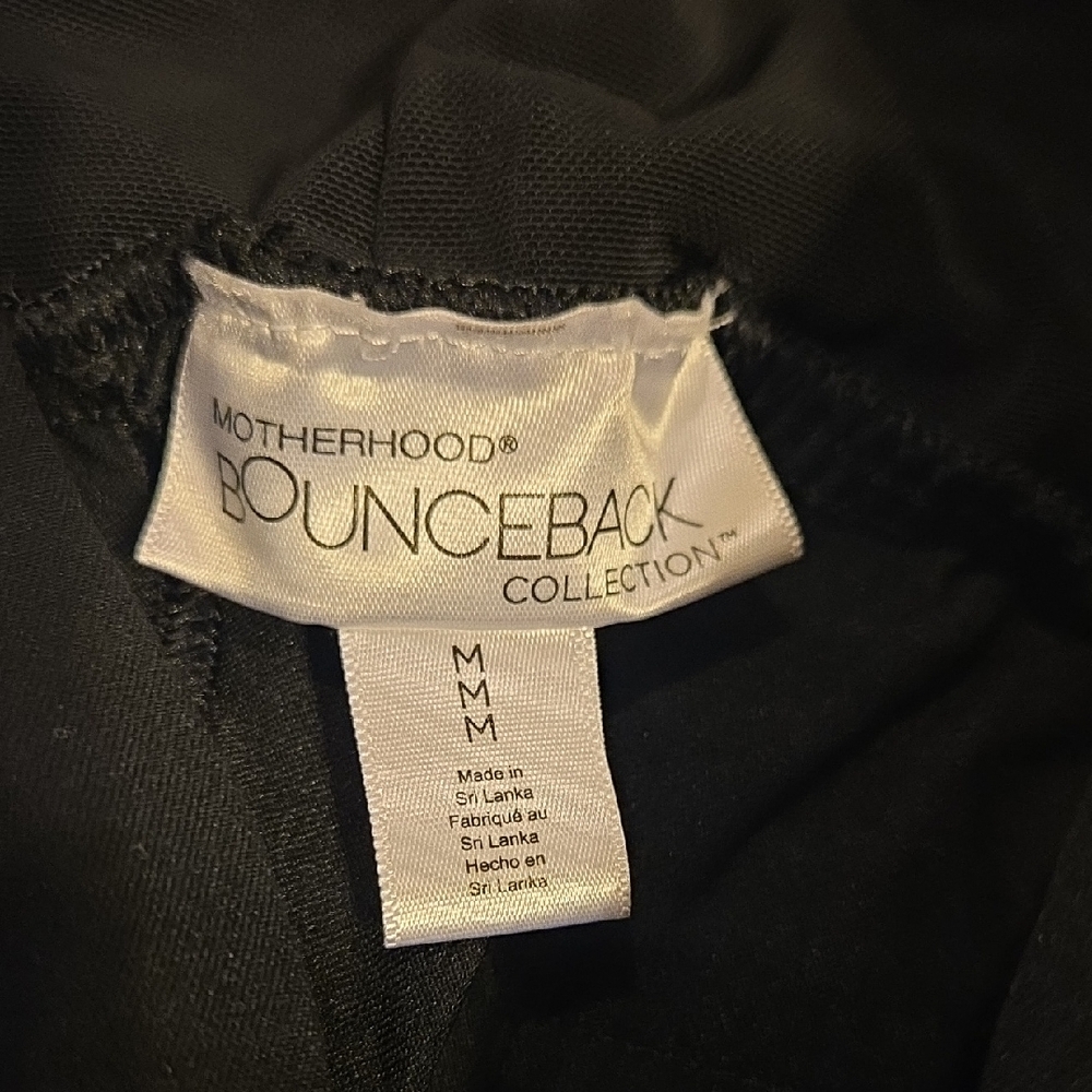 Motherhood Bounceback Black Leggings - Picture 3 of 6